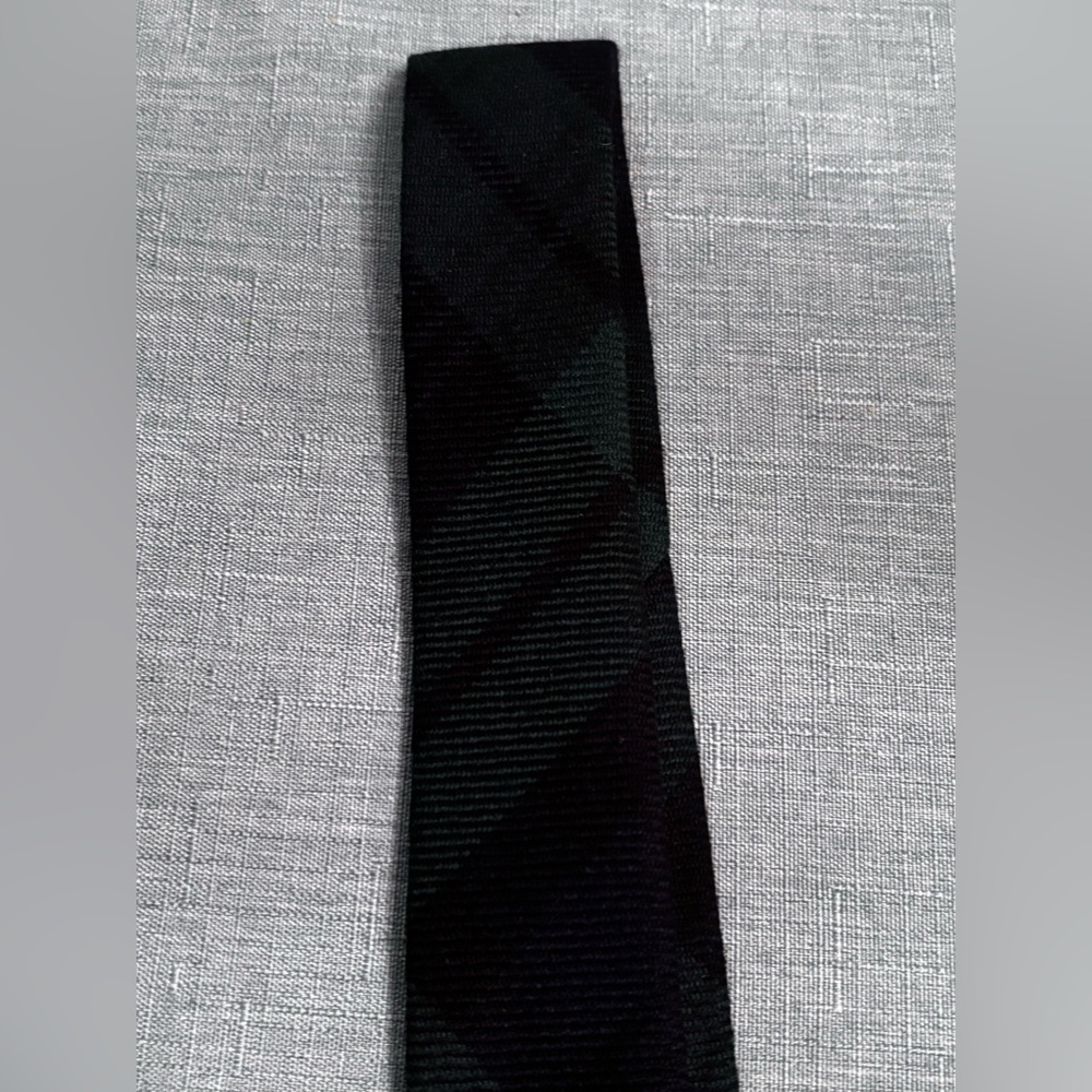 Polo Ralph Lauren Neckwear Core Black Watch Tartan Navy & Green Tie One Size - Picture 6 of 11